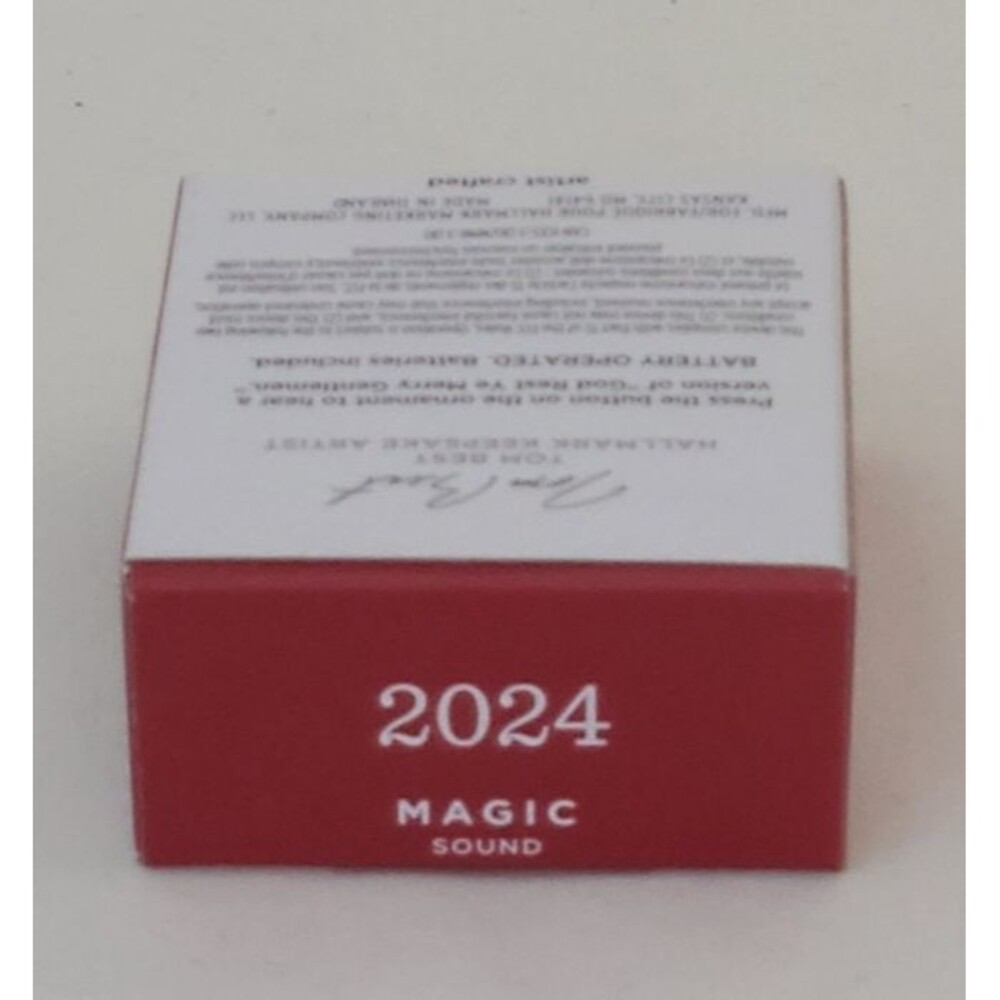 MERRY MANDOLIN - 2024 Hallmark Keepsake Miniature Ornament - MAGIC - NEW - Picture 10 of 11
